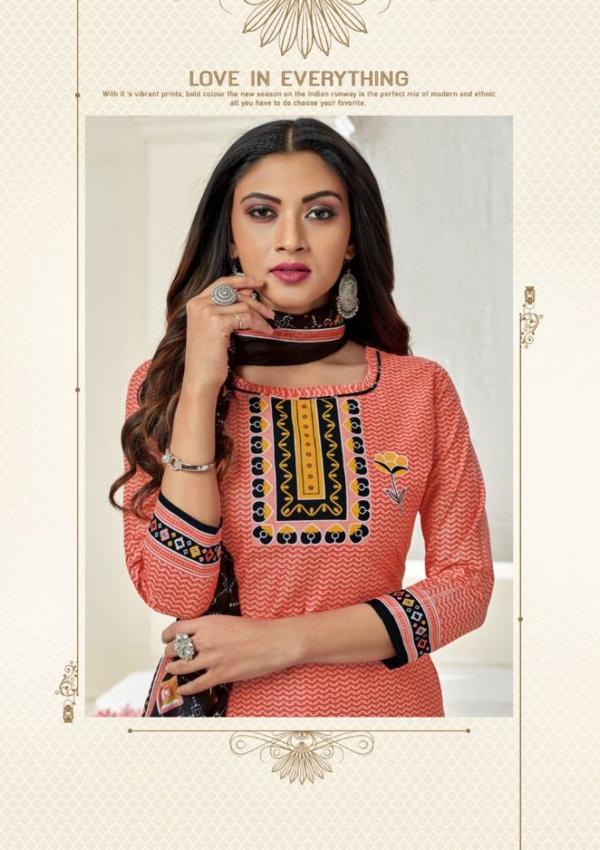 Akash Padmavati 15 Fancy Cotton Daily Wear Dress Materials